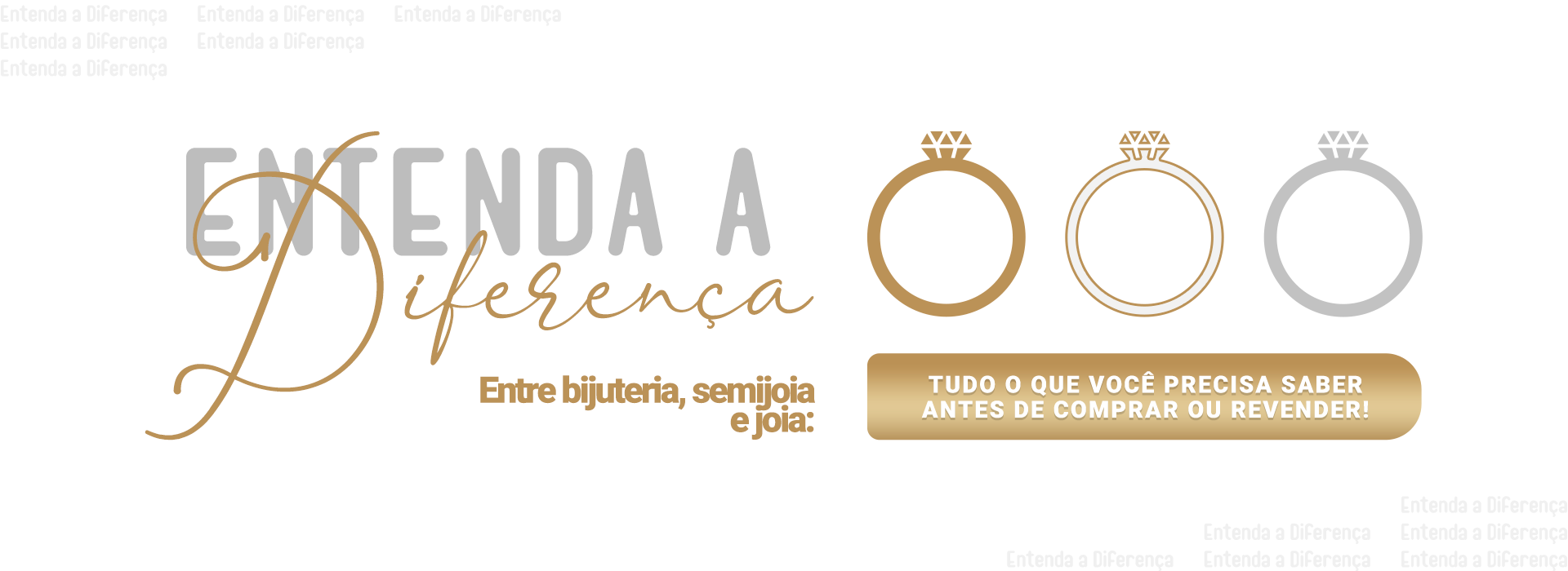 Diferença entre bijuteria, semijoia e joia: tudo o que você precisa saber antes de comprar ou revender!