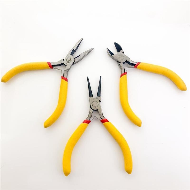 KIT ALICATES PARA MANUTENÇÃO DE SEMIJOIAS – 3 PEÇAS