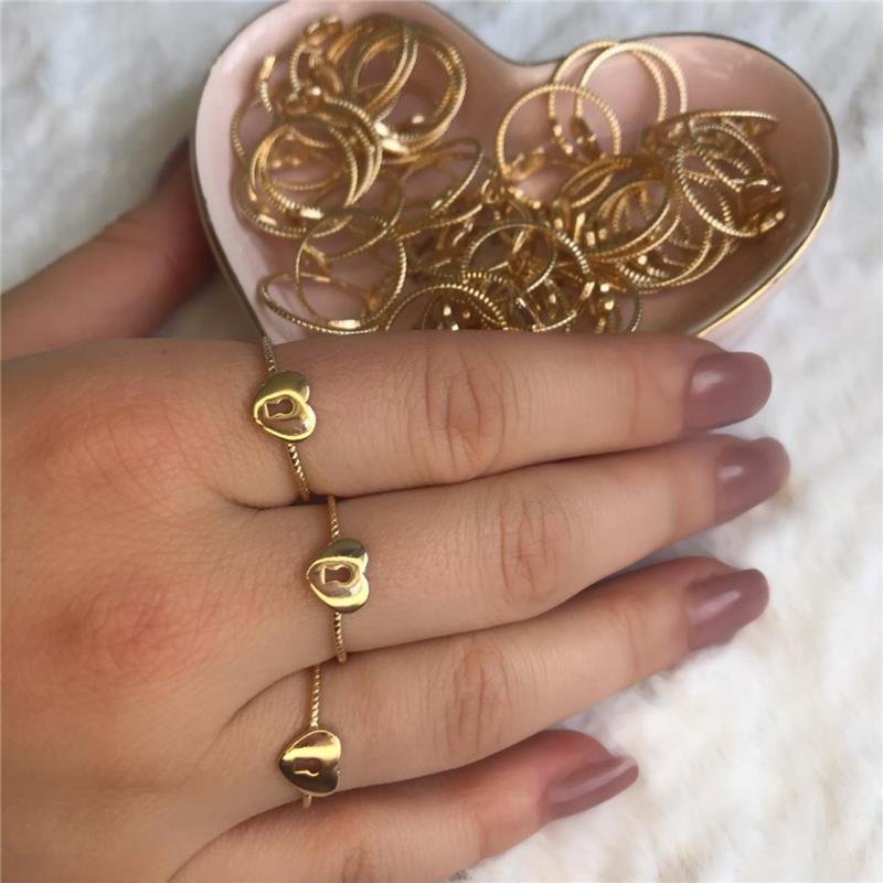 ANEL DELICADO CORAÇÃO