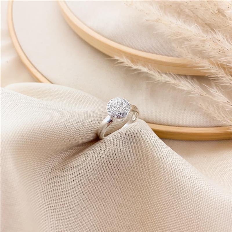 ANEL CHUVEIRO REDONDO - CRISTAL