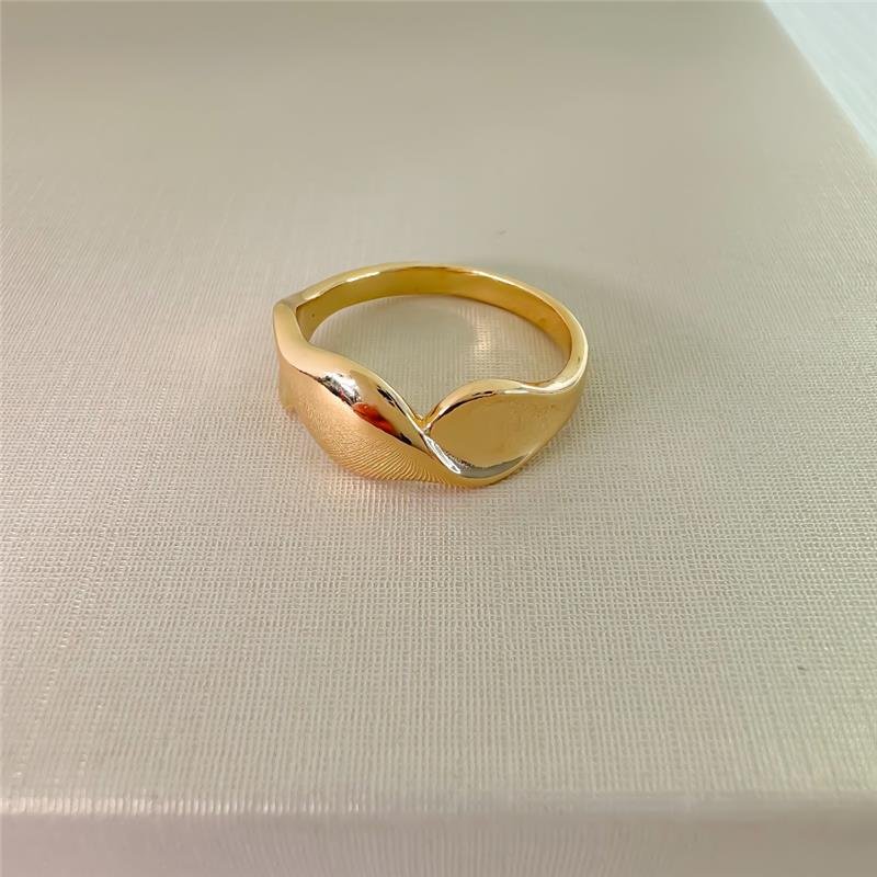 ANEL DOURADO LISO