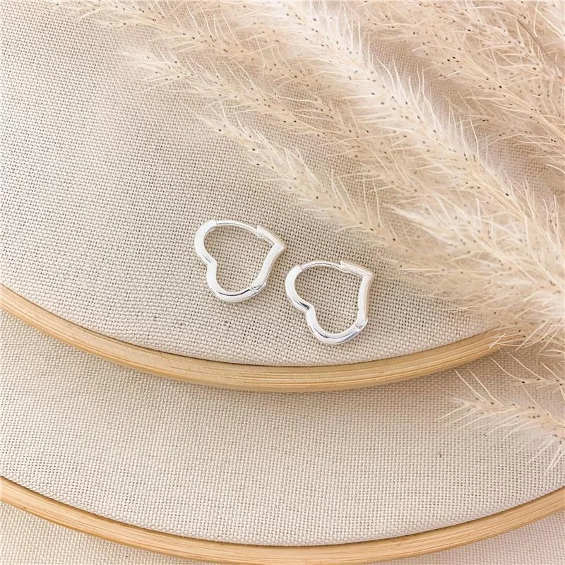 ARGOLA CORAÇÃO MÉDIA/13MM