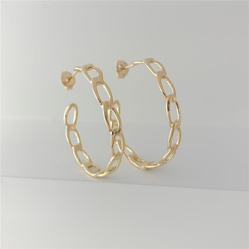 ARGOLA VAZADA ELOS/31MM