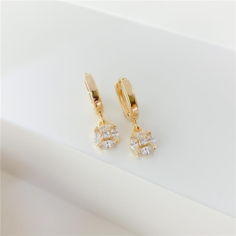 ARGOLA ENCAIXE COM PINGENTES REDONDOV - CRISTAL