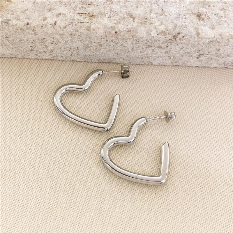 ARGOLA FIO TUBO CORAÇÃO