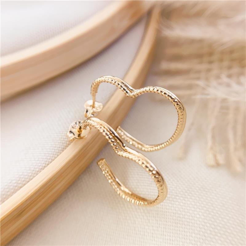 ARGOLA DOIS FIOS CORAÇÃO