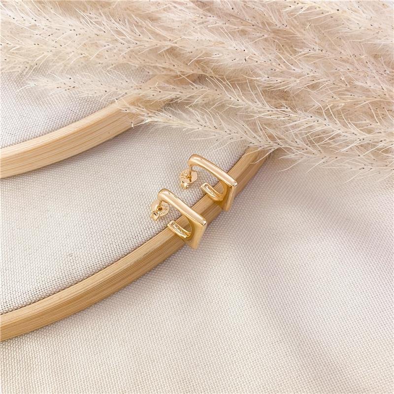 ARGOLA ABERTA QUADRADA/14MM