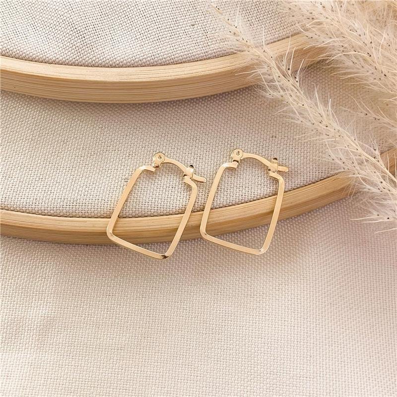 ARGOLA FECHO ITALIANO RETANGULAR/22MM