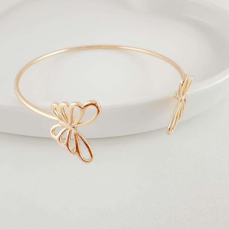 BRACELETE ABERTO BORBOLETA