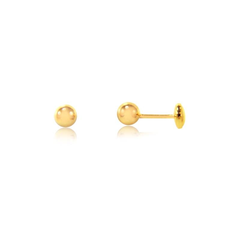 BRINCO TARRAXA BABY BOLINHA/3MM