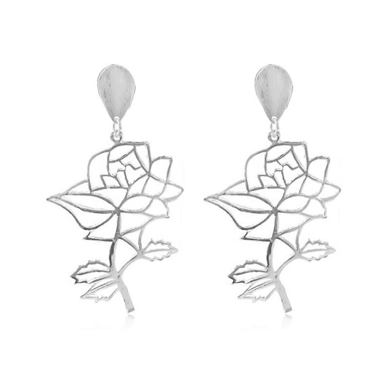 BRINCO PÊNDULO FLOR