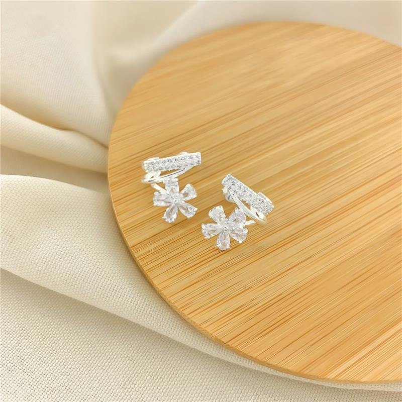 BRINCO EAR HOOK FLOR/16MM