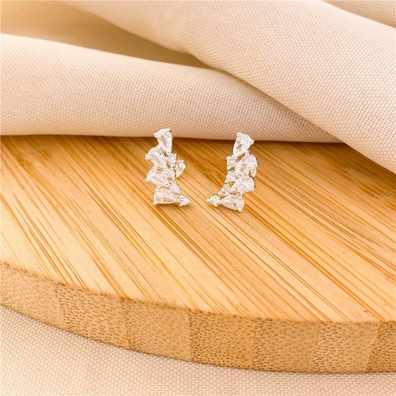 BRINCO EAR CUF GOTINHA - CRISTAL