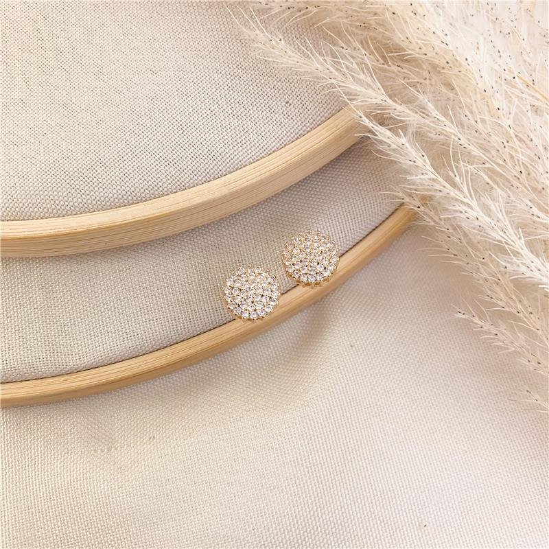 BRINCO FIXO REDONDO - CRISTAL