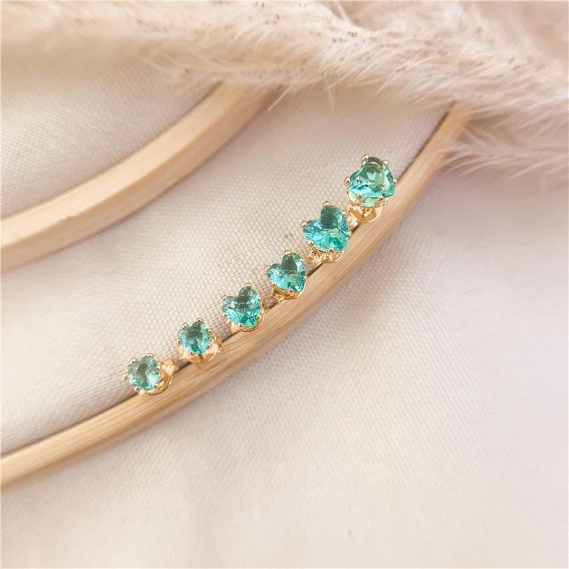 KIT DE BRINCOS CORAÇÃO