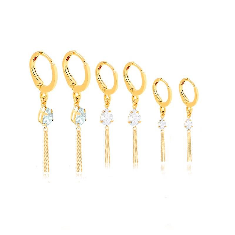 KIT DE ARGOLA GOTA FRANJA
