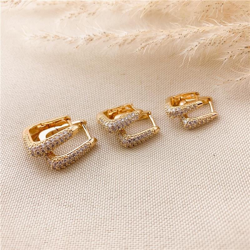 KIT DE ARGOLA TRIANGULAR - CRISTAL