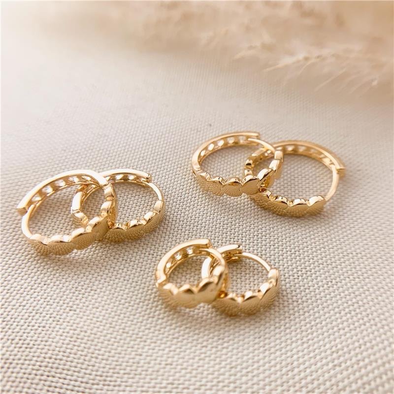 KIT DE ARGOLAS REDONDA CORAÇÃO