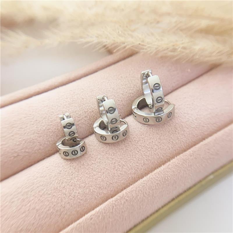 KIT DE ARGOLAS REDONDA INSPIRAÇÃO LOVE