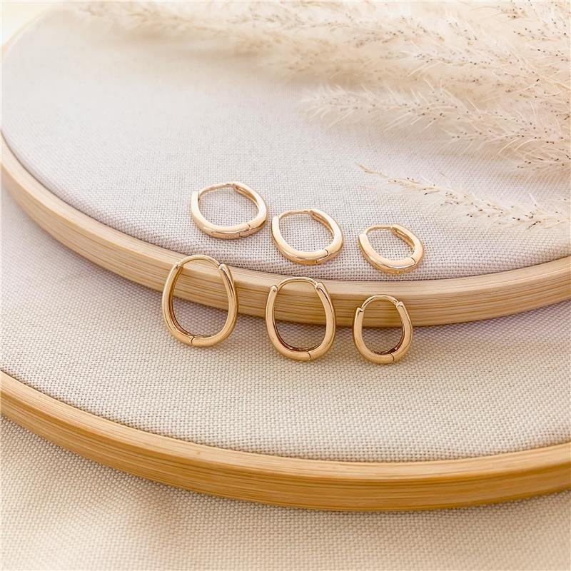 KIT DE ARGOLA GOTA LISA