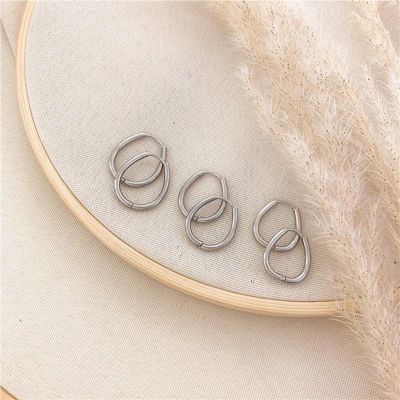 KIT DE ARGOLAS GOTA-AÇO INOX