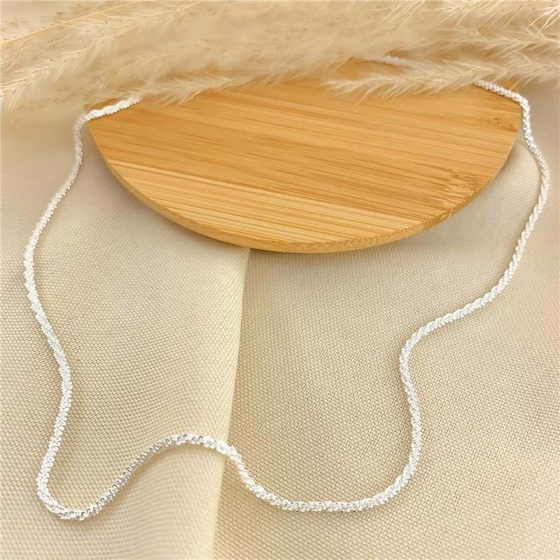 CHOKER DELICADO BANHADO A PRATA