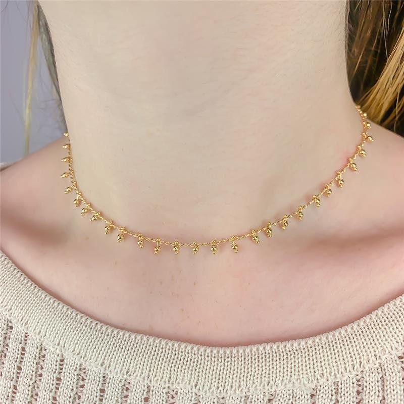 CHOKER DELICADO BOLINHA