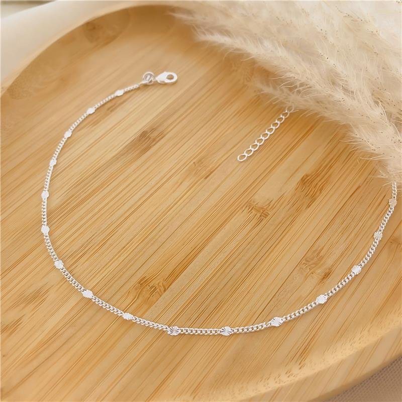 CHOKER DELICADO BANHADO A PRATA