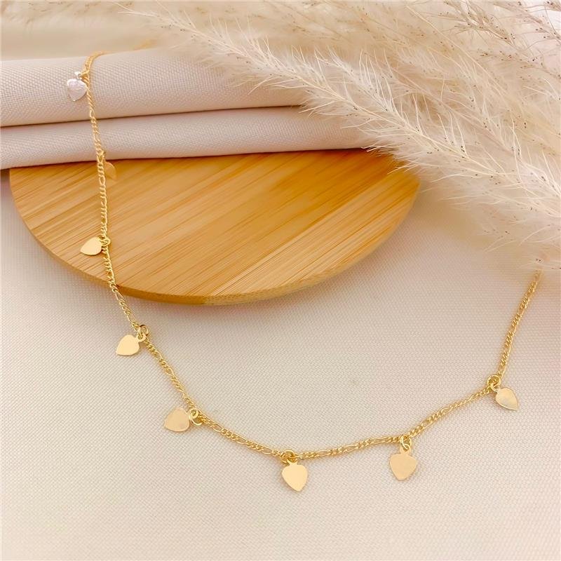 CHOKER ELOS 3*1 CORAÇÕE