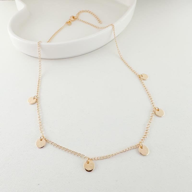 CHOKER ELOS MEDALHINHA/5MM