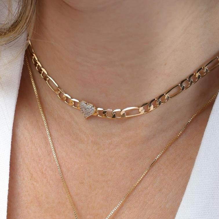 CHOKER ELOS CORAÇÃO