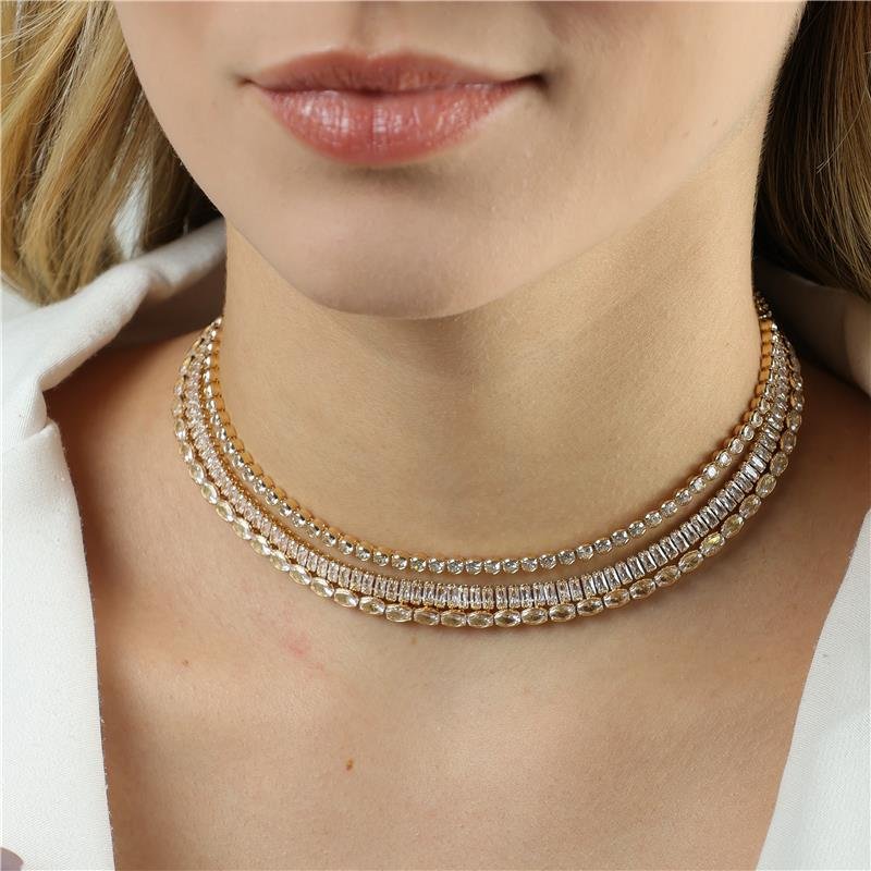 CHOKER RIVIERA OVAL