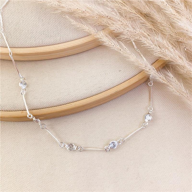 CHOKER PALITO COM PONTO DE LUZ - CRISTAL