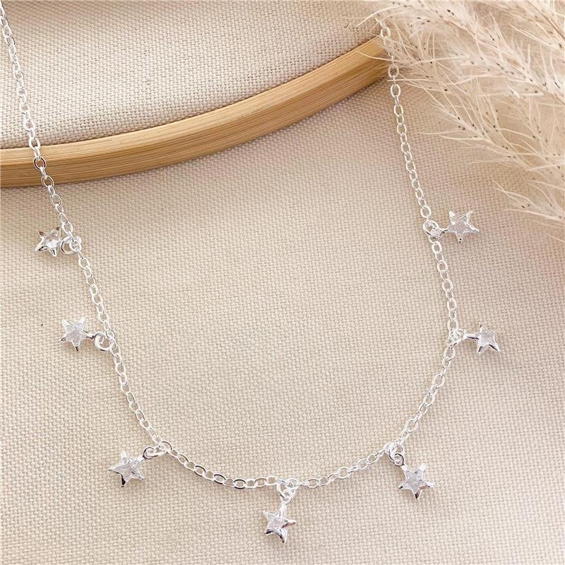 CHOKER ELOS ESTRELINHAS - CRISTAL