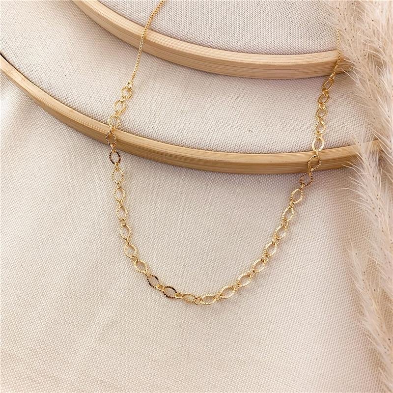 CHOKER VENEZIANA ELOS OVAL TRABALHADO