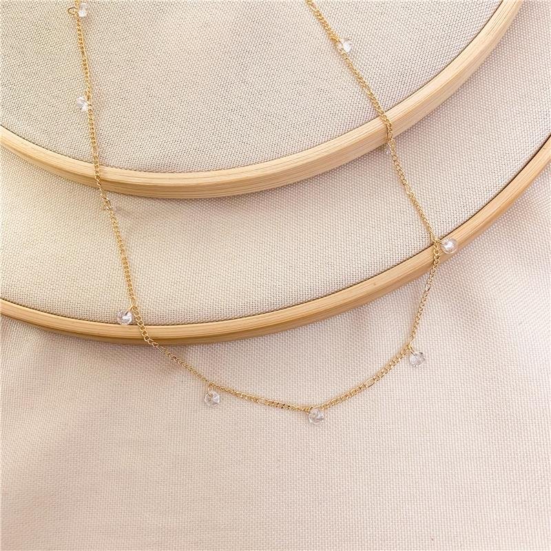 CHOKER ELOS PEDRINHAS - CRISTAL