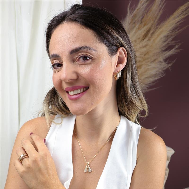 GARGANTILHA NOSSA SENHORA CRAVEJADA