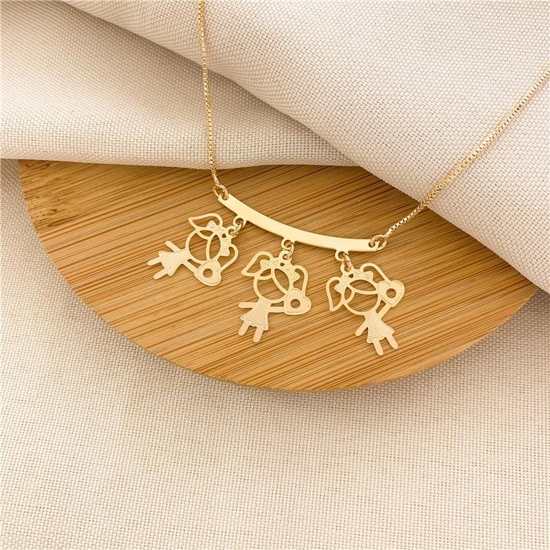 GARGANTILHA CANGA TRÊS MENINAS