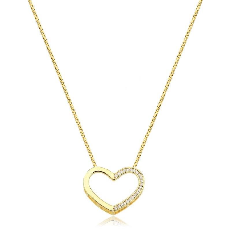 GARGANTILHA CORAÇÃO - CRISTAL