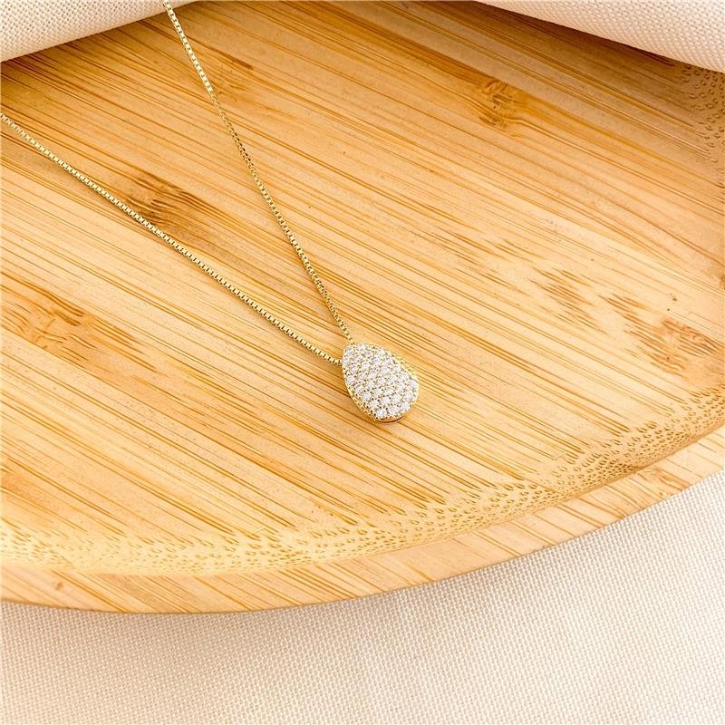 GARGANTILHA GOTA CRAVEJADA/11MM