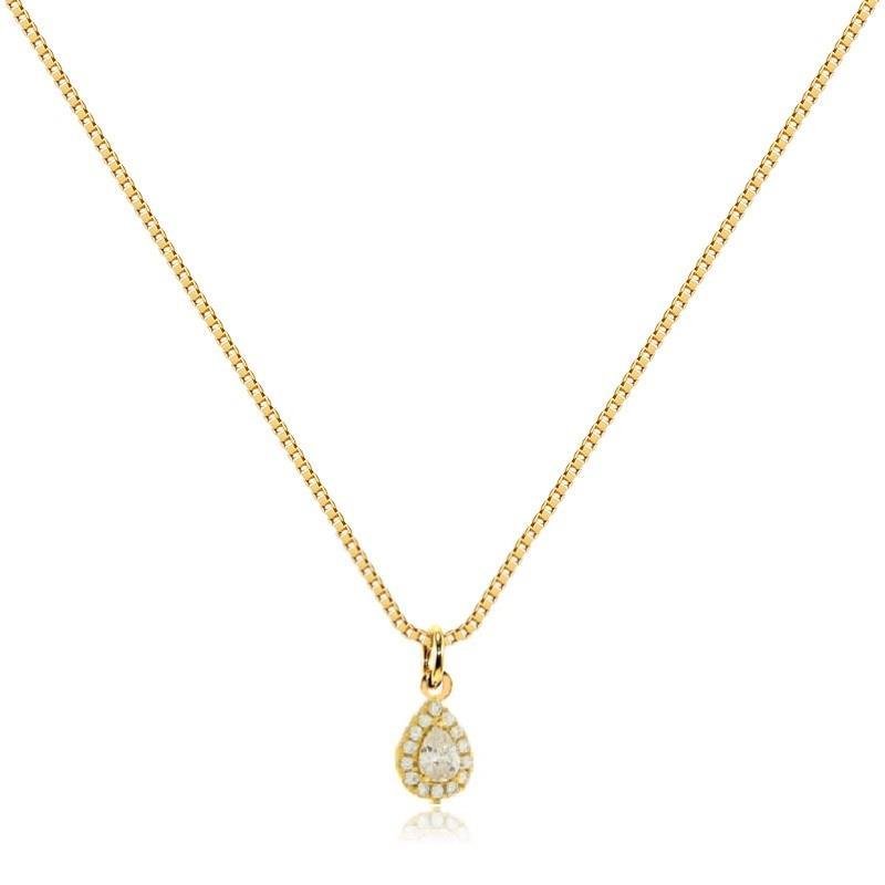 GARGANTILHA VENEZIANA GOTINHA - CRISTAL