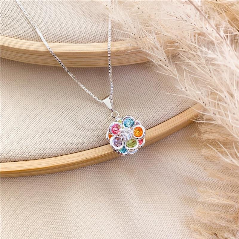 GARGANTILHA VENEZIANA FLOR - COLORIDA