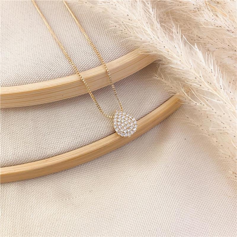 GARGANTILHA VENEZIANA GOTA - CRISTAL