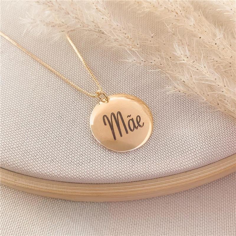 GARGANTILHA REDONDA MÃE/20MM