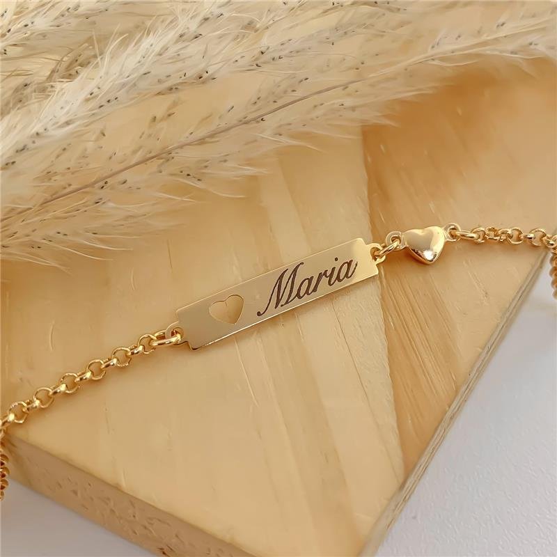 PULSEIRA INFANTIL PERSONALIZADA NOME