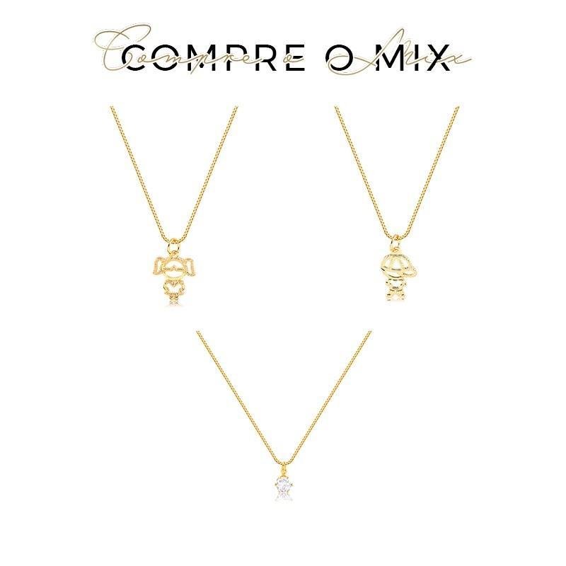 MIX TRIO DE GARGANTILHAS