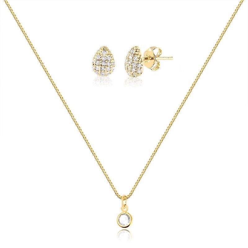 MIX INFANTIL ANEL/BRINCO/GARGANTILHA/PULSEIRA
