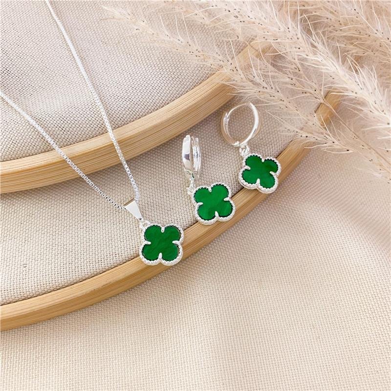 CONJUNTO ADULTO TREVO - VERDE