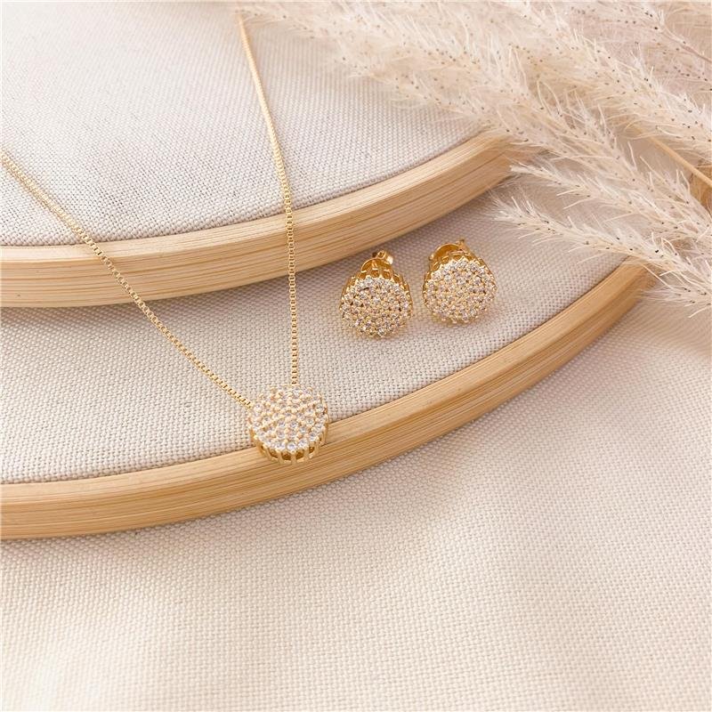 CONJUNTO ADULTO REDONDO - CRISTAL