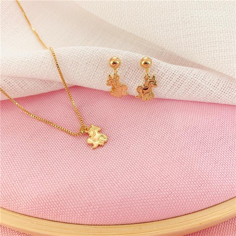 CONJUNTO INFANTIL UNICÓRNIO 